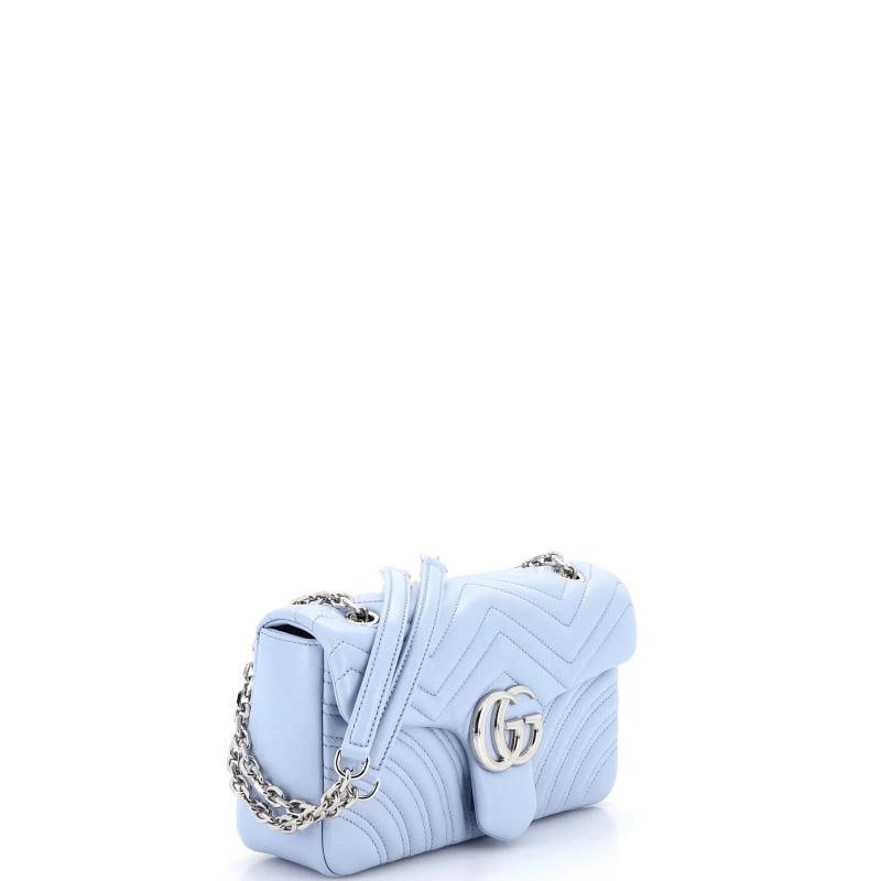 Gucci GG Marmont Flap Bag Matelasse Leather Medium - 2