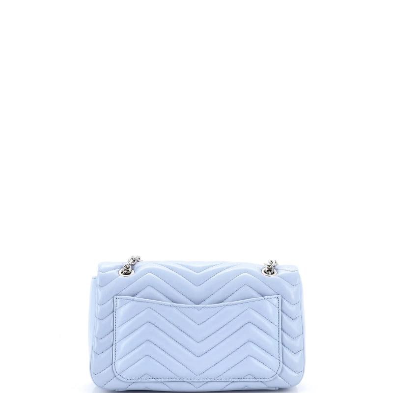 Gucci GG Marmont Flap Bag Matelasse Leather Medium - 3