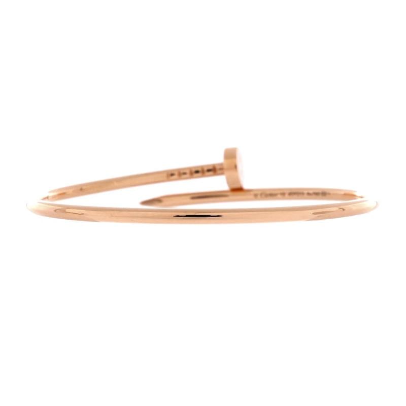 Cartier Juste un Clou Bracelet 18K Rose Gold Small - 3