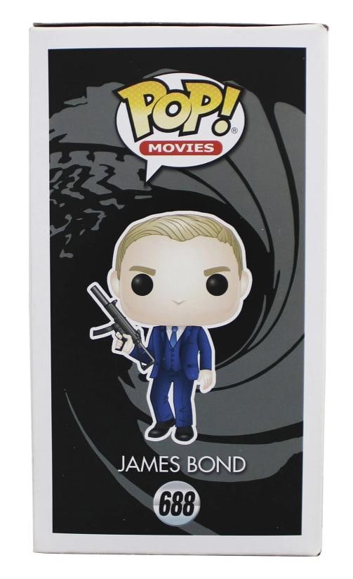Daniel Craig James Bond 007 Signed James Bond #688 Funko Pop Figure BAS #BN75947 - 5