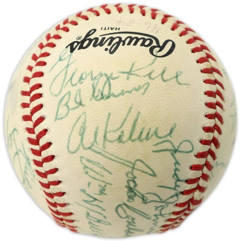 Sandy Koufax Hall Of Fame Multi Signed Baseball 24 Sigs PSA DNA COA - 2