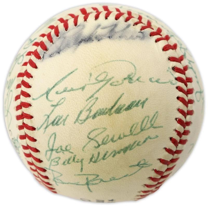 Sandy Koufax Hall Of Fame Multi Signed Baseball 24 Sigs PSA DNA COA - 6