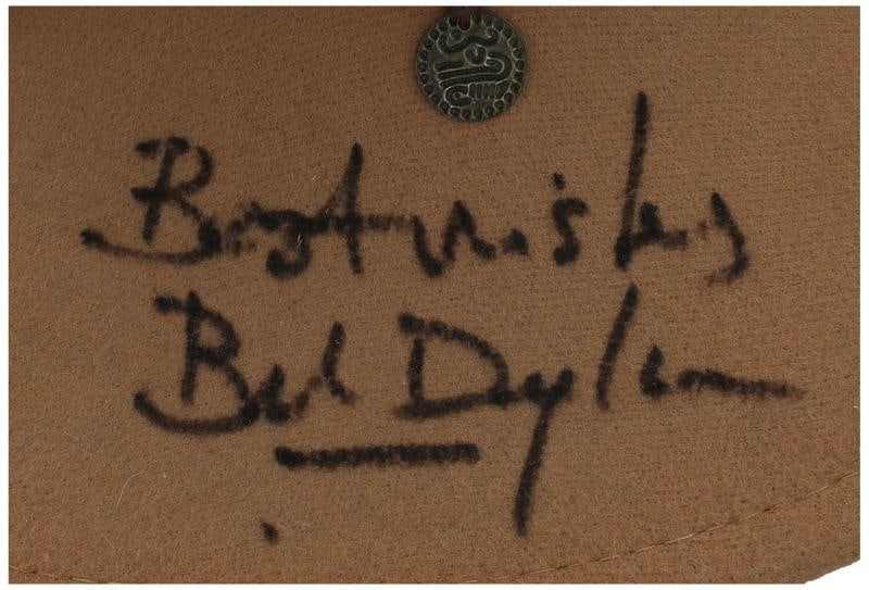 Bob Dylan Signed Autographed Limited Edition Hat With JSA COA RARE - 2