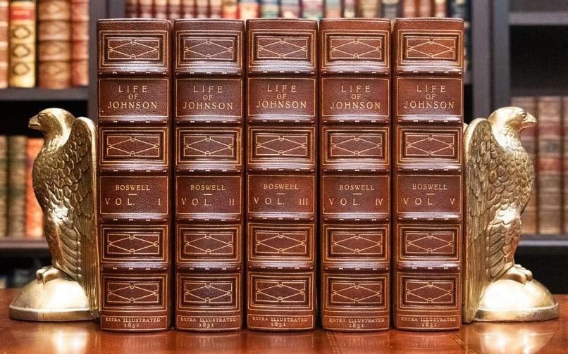 James Boswell / The Life of Samuel Johnson 1831 - 6