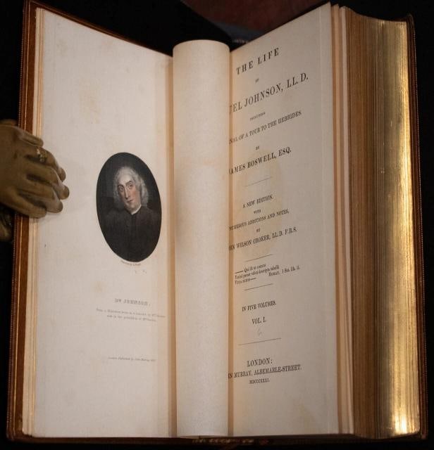 James Boswell / The Life of Samuel Johnson 1831 - 8