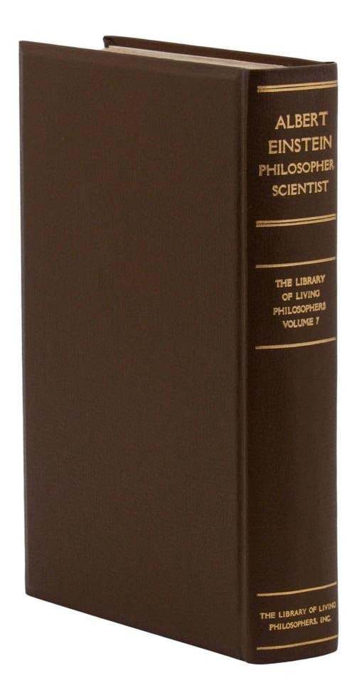 Albert Einstein Philosopher-Scientist ~ SIGNED by ALBERT EINSTEIN ~ Limited 1949 - 3