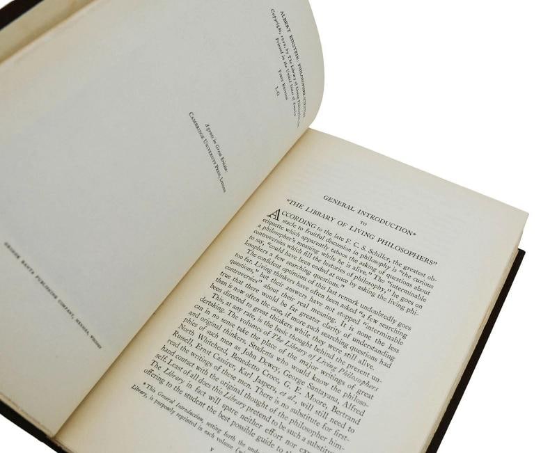 Albert Einstein Philosopher-Scientist ~ SIGNED by ALBERT EINSTEIN ~ Limited 1949 - 7