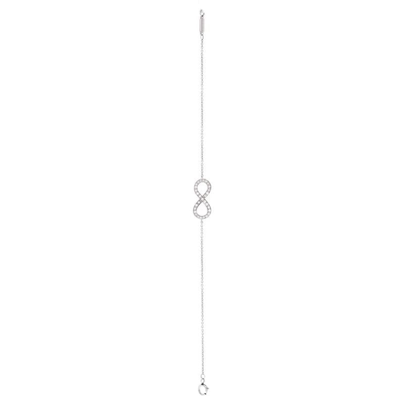 Tiffany & Co. Infinity Bracelet Platinum with Diamonds - 3