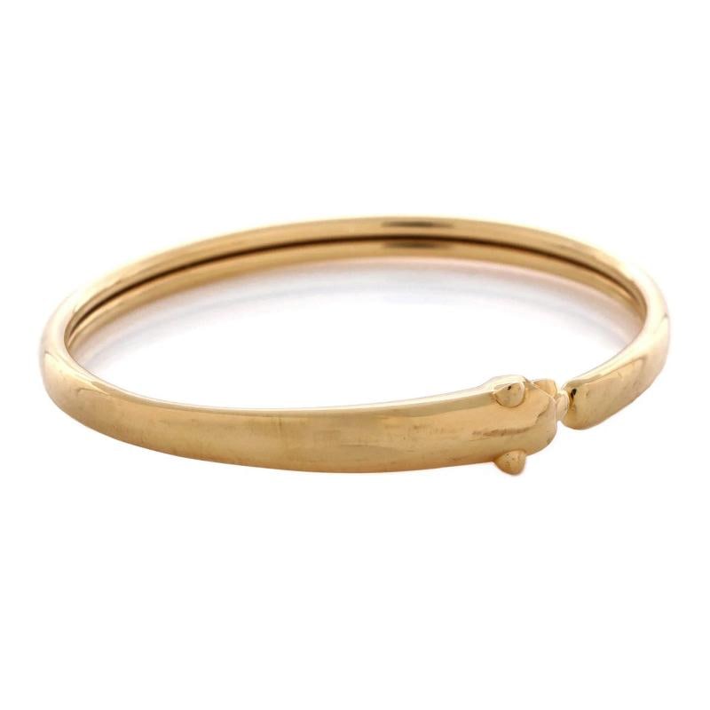 Cartier Panthere de Cartier Open Cuff Bracelet 18K Yellow Gold with Onyx - 2