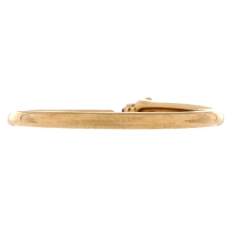 Cartier Panthere de Cartier Open Cuff Bracelet 18K Yellow Gold with Onyx - 3