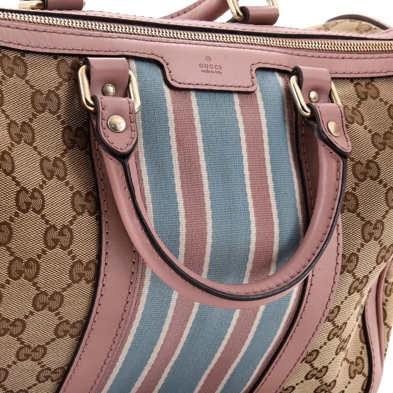 Gucci Vintage Web Boston Bag GG Canvas Medium - 8