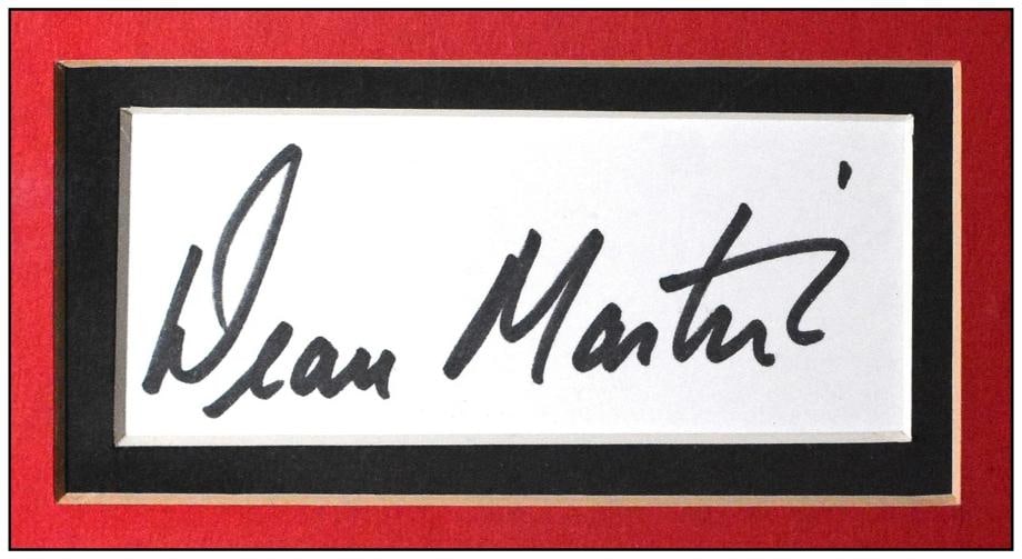 The Rat Pack Authentic Original Memorabilia Photo Signatures Framed Artwork - 5