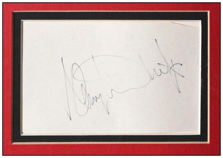 The Rat Pack Authentic Original Memorabilia Photo Signatures Framed Artwork - 6