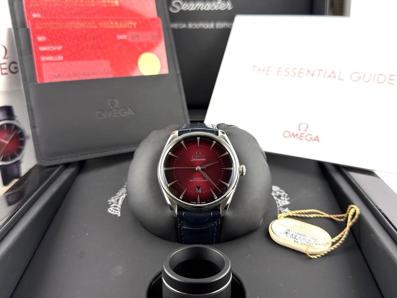 2026 Omega Seamaster Boutique Editions Red 511.13.40.20.11.002 40mm Box Paper - 13