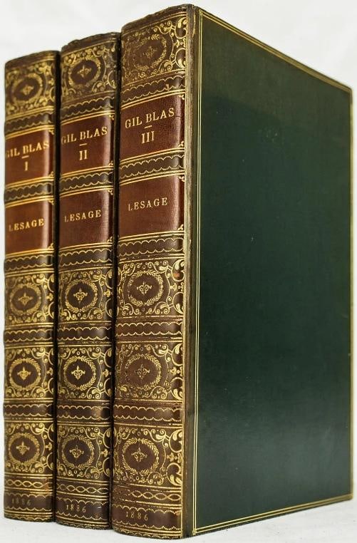 Alain-RenÃƒÂ© Lesage / The Adventures of Gil Blas of Santillana 1886: Author: Alain-RenÃƒÂ© Lesage,Country of Origin: United States of America,Publisher: William Paterson,Year Printed: 1886,Binding: Hardcover,Subject: Illustrated The Adventures of