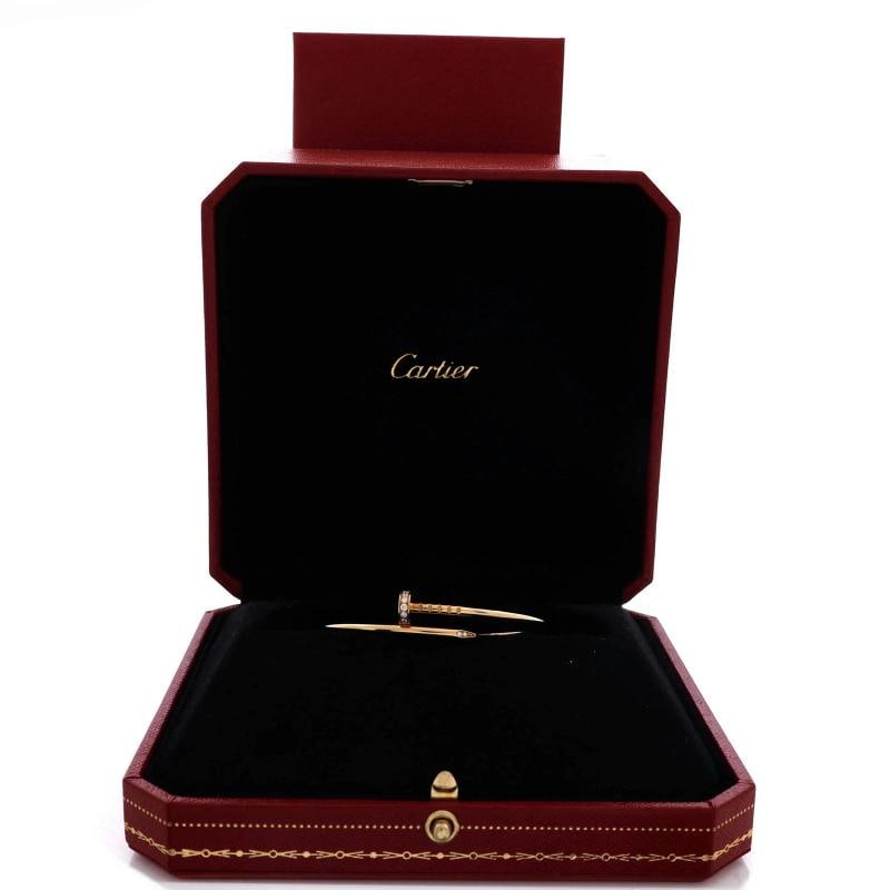 Cartier Juste un Clou Bracelet 18K Yellow Gold with Diamonds Small - 2