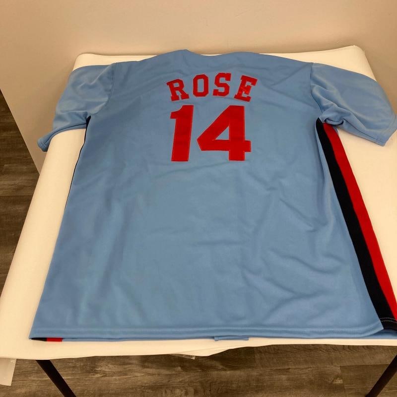 Pete Rose 4,000th Hit Signed Heavily Inscribed Montreal Expos Jersey JSA COA - 5