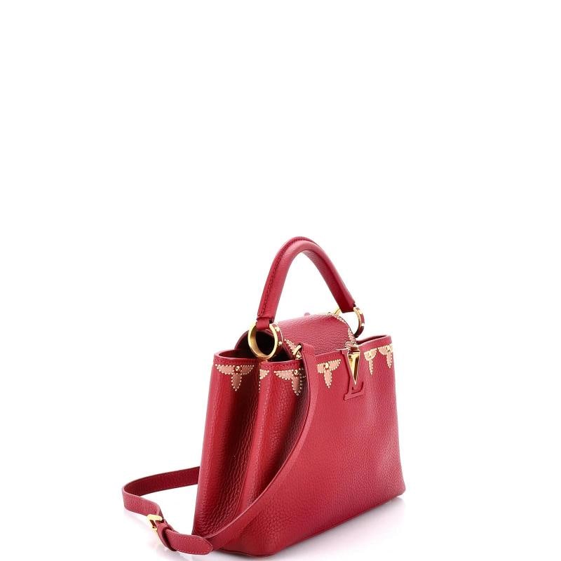 Louis Vuitton Capucines Bag Leather with Embellished Detail BB - 2