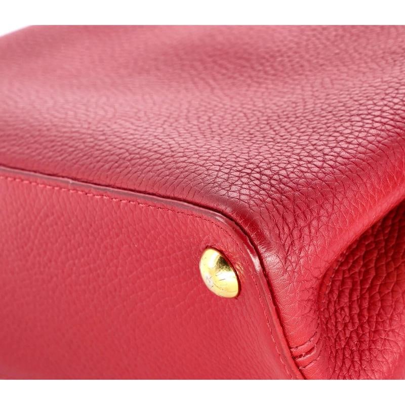 Louis Vuitton Capucines Bag Leather with Embellished Detail BB - 8