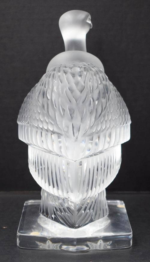 Lalique Large Vulture/Condor Bird Figure - Sculpture - 4