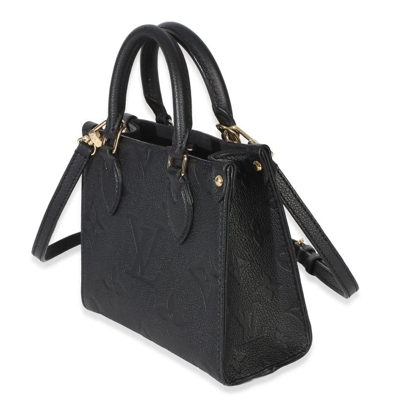 Louis Vuitton Black Monogram Empreinte Onthego BB - 3