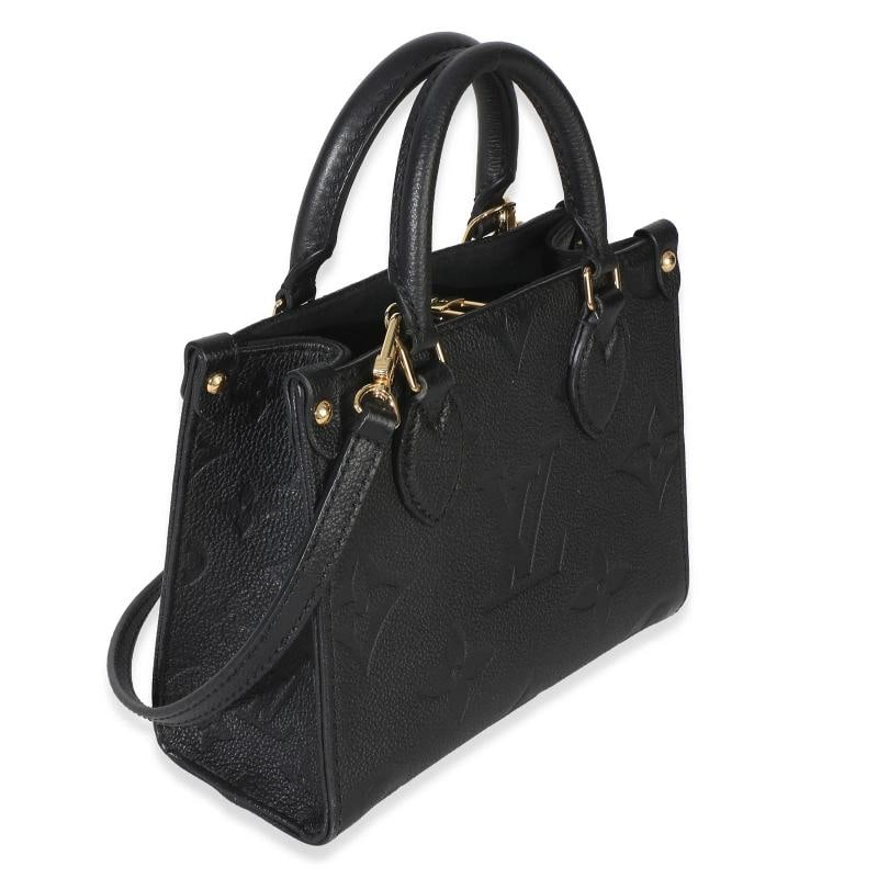 Louis Vuitton Black Monogram Empreinte Onthego BB - 4