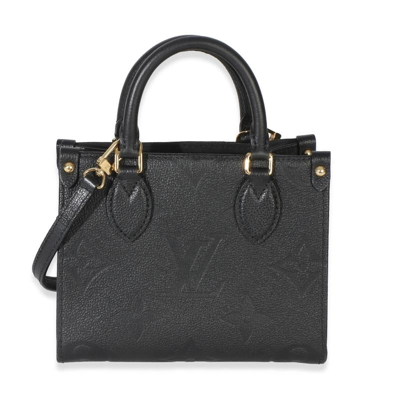 Louis Vuitton Black Monogram Empreinte Onthego BB - 5
