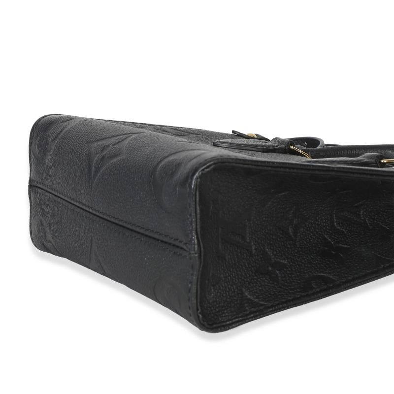 Louis Vuitton Black Monogram Empreinte Onthego BB - 7