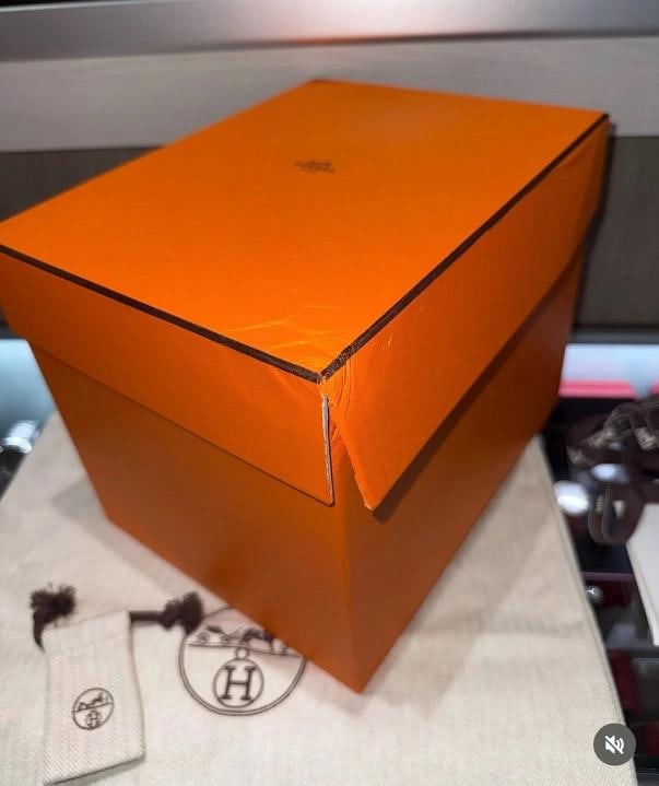 HermÃƒÂ¨s Picotin Lock 18 Handbag Orange Clemence Leather - 17