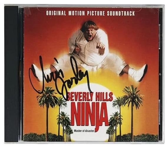 Chris Farley Authentic Signed Beverly Hills Ninja Cd Insert W/ Disk JSA #YY12929 - 7