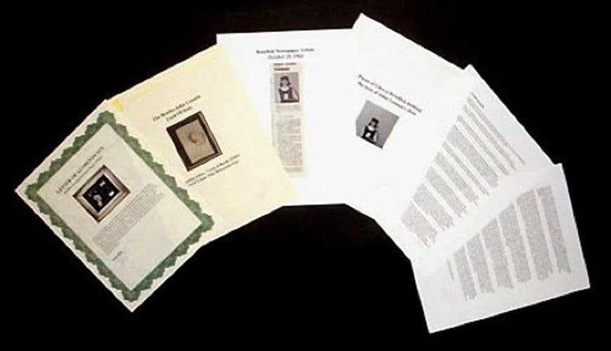The Beatles JOHN LENNON Hair lock w PHOTO Signed band letter relic memorabilia - 4