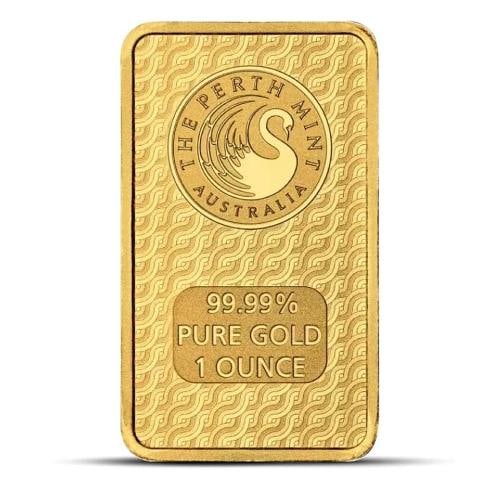 1 oz Perth Dragon Gold Bar - 4