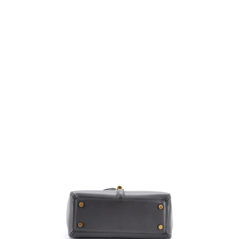 Celine 16 Top Handle Bag Smooth Calfskin Small - 4