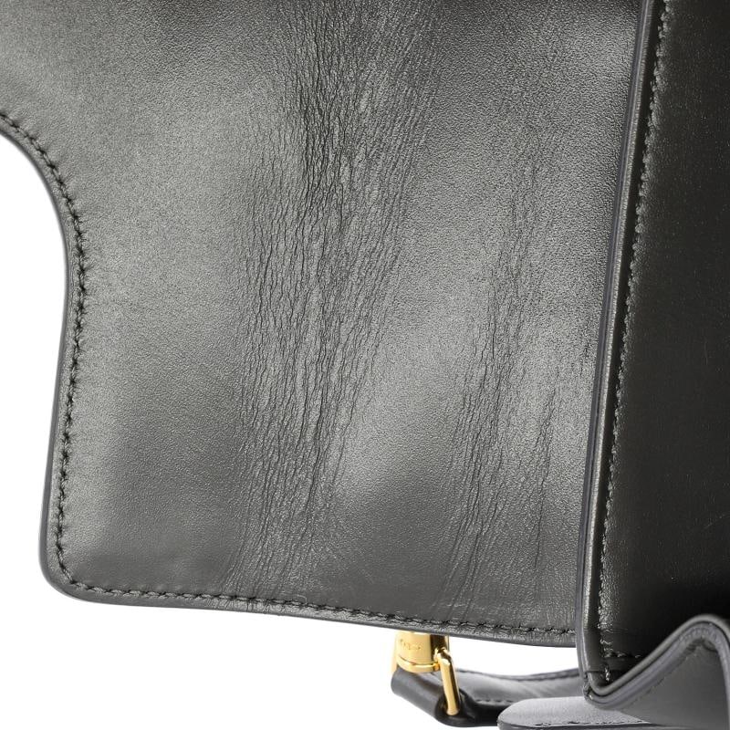 Celine 16 Top Handle Bag Smooth Calfskin Small - 6