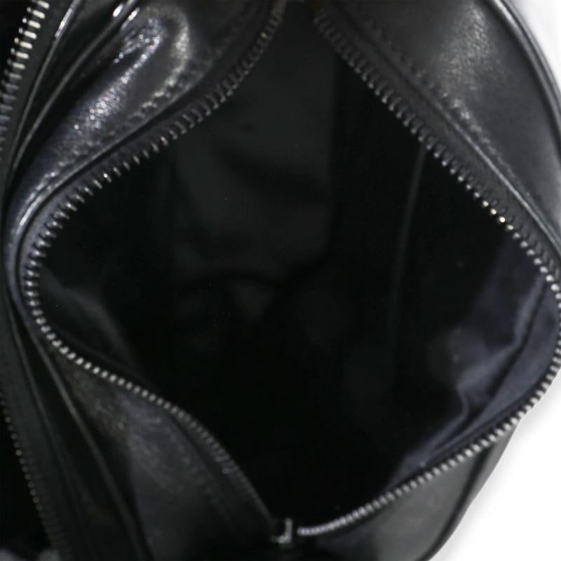 Saint Laurent Black Lambskin Monogram Niki Cube Camera Bag - 2
