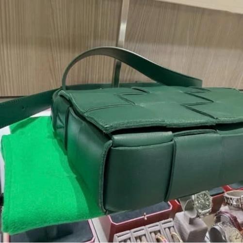 Bottega Veneta Small Cassette Bag in Rain Tree Green - 4