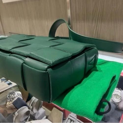 Bottega Veneta Small Cassette Bag in Rain Tree Green - 5