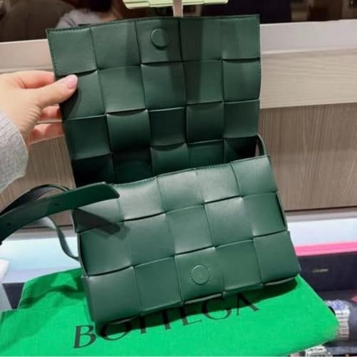 Bottega Veneta Small Cassette Bag in Rain Tree Green - 8