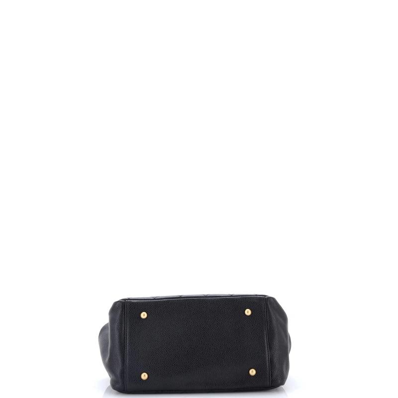 Chanel Petite Timeless Tote Quilted Caviar - 4