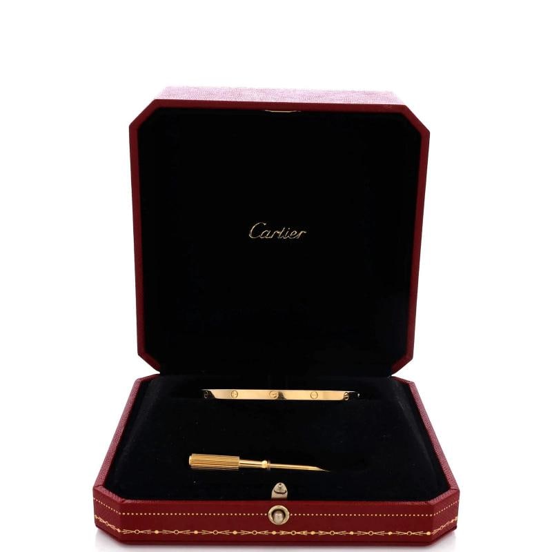 Cartier Love Bracelet 18K Yellow Gold Small - 2