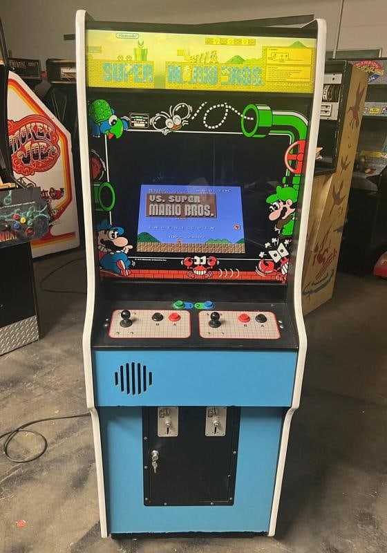 SUPER MARIO BRO - NINTENDO VS ARCADE MACHINE by NINTENDO 1987 (Excellent) *RARE* - 8