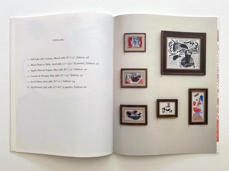 DAVID HOCKNEY "HOME MADE PRINTS" RARE 1986 1ST EDITION POP ART EXHIBITION BOOK - 4