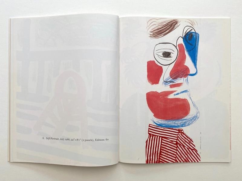 DAVID HOCKNEY "HOME MADE PRINTS" RARE 1986 1ST EDITION POP ART EXHIBITION BOOK - 6