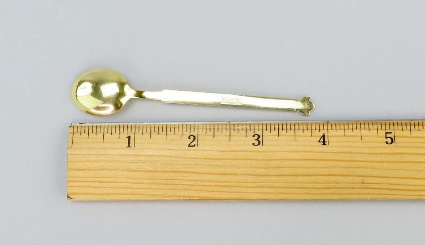 11 David Andersen Norway Sterling Silver Gilded Demitasse Spoons Enamel Handles - 8