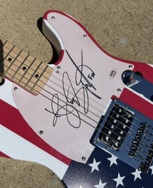 Bruce Springsteen Signed Fender Telecaster Guitar PSA/DNA - 3