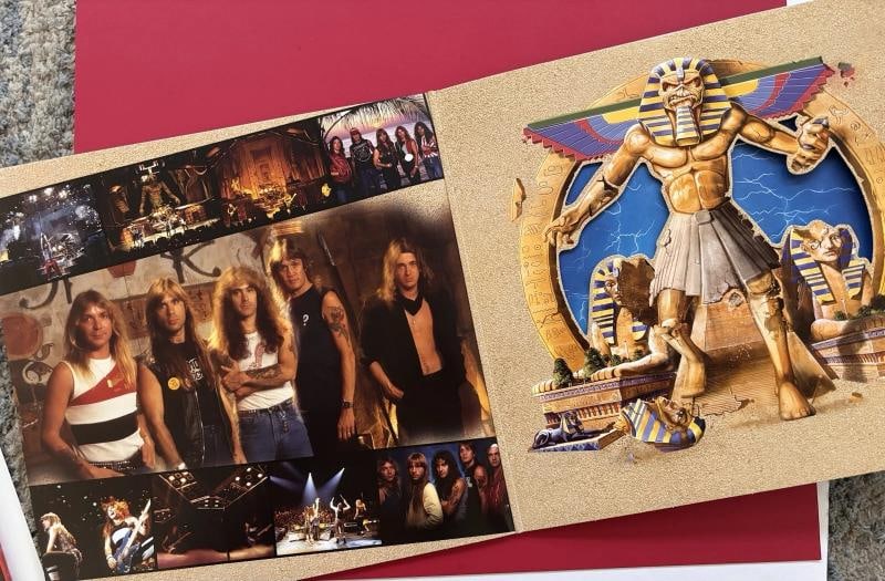 BRUCE DICKINSON & NICKO Signed IRON MAIDEN Vinyl Album PSA DNA COA w Inscription - 5