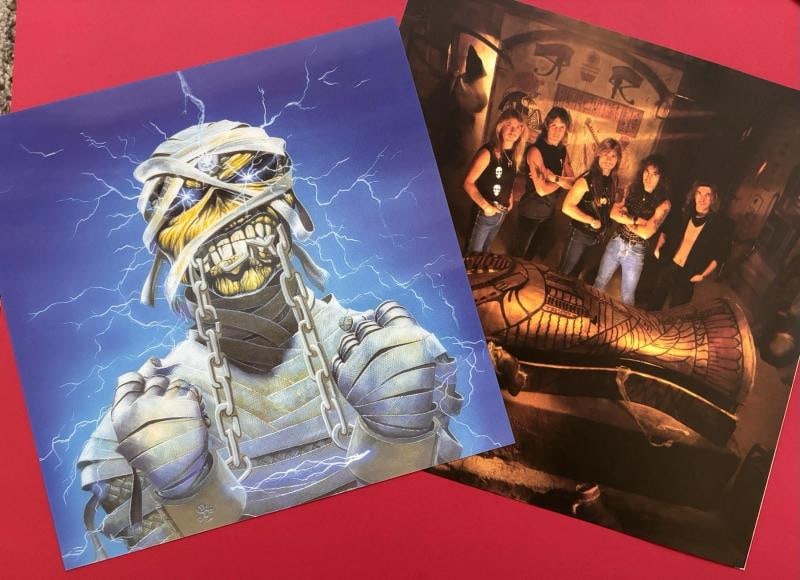 BRUCE DICKINSON & NICKO Signed IRON MAIDEN Vinyl Album PSA DNA COA w Inscription - 6
