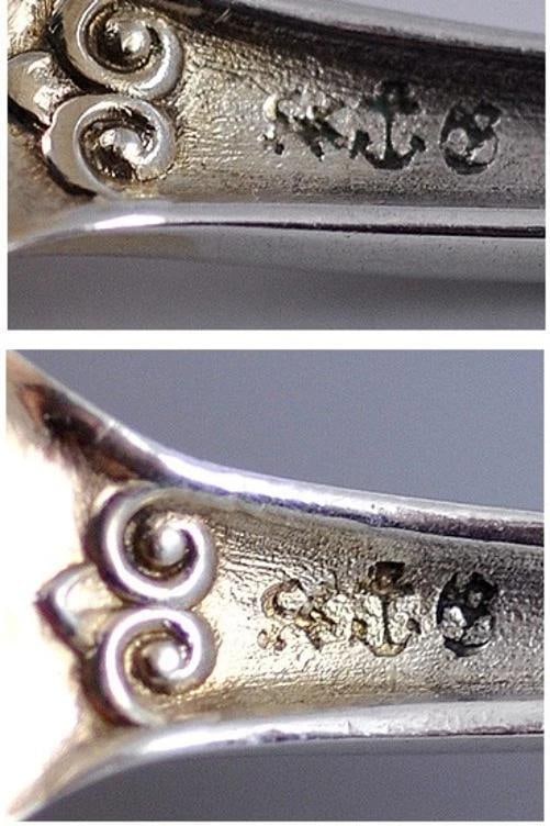 12 Antique c1875 Aesthetic Movement Gorham Sterling Silver Demitasse Spoons - 2