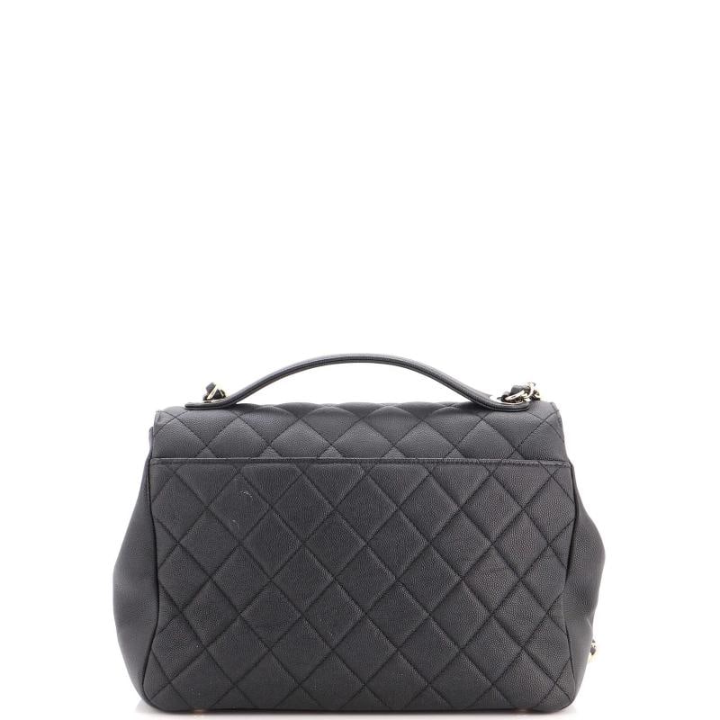 Chanel Business Affinity Flap Bag Quilted Caviar Large - 3