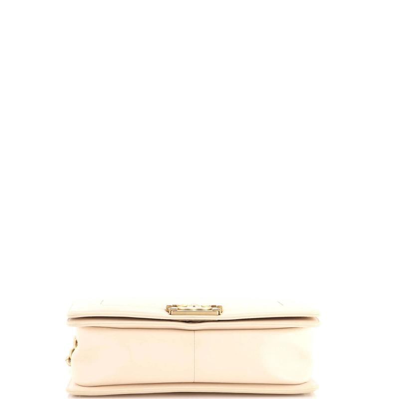 Chanel Boy Flap Bag Quilted Lambskin Old Medium - 4